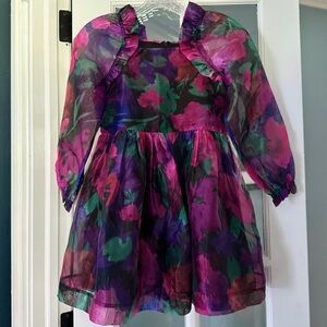 ✨NWT✨ J. Crew | Crewcuts Fairy-Tale Dress in Organza, Floral Print| Size 10